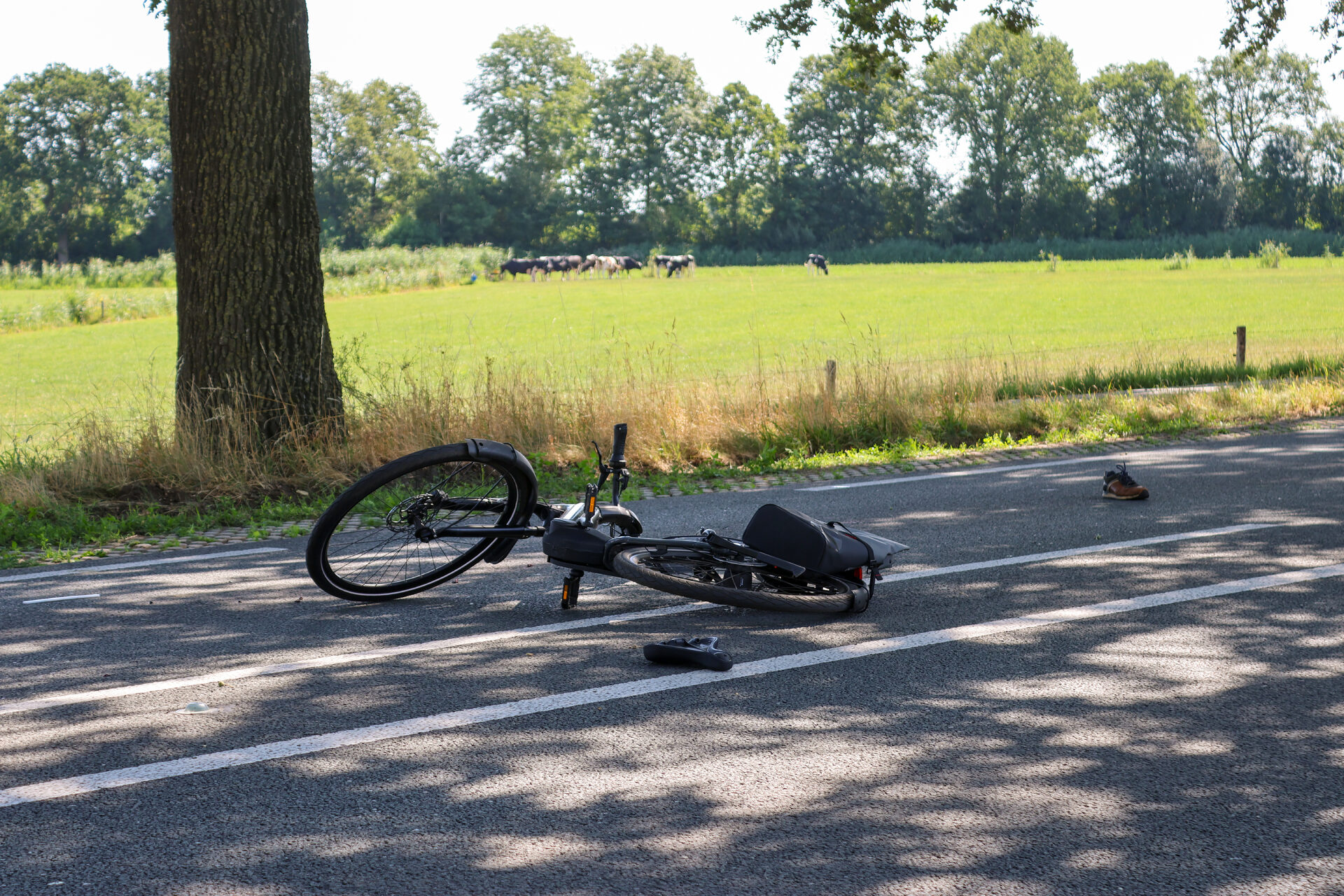 Fietser ernstig gewond na aanrijding met auto