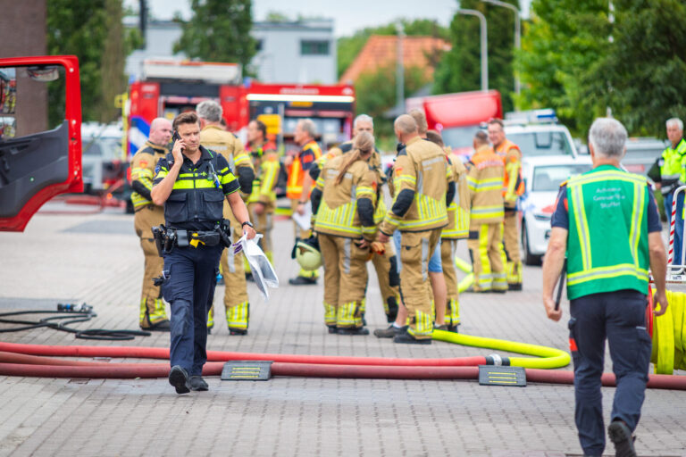 Politie onderzoekt mogelijke drugslocatie na brand