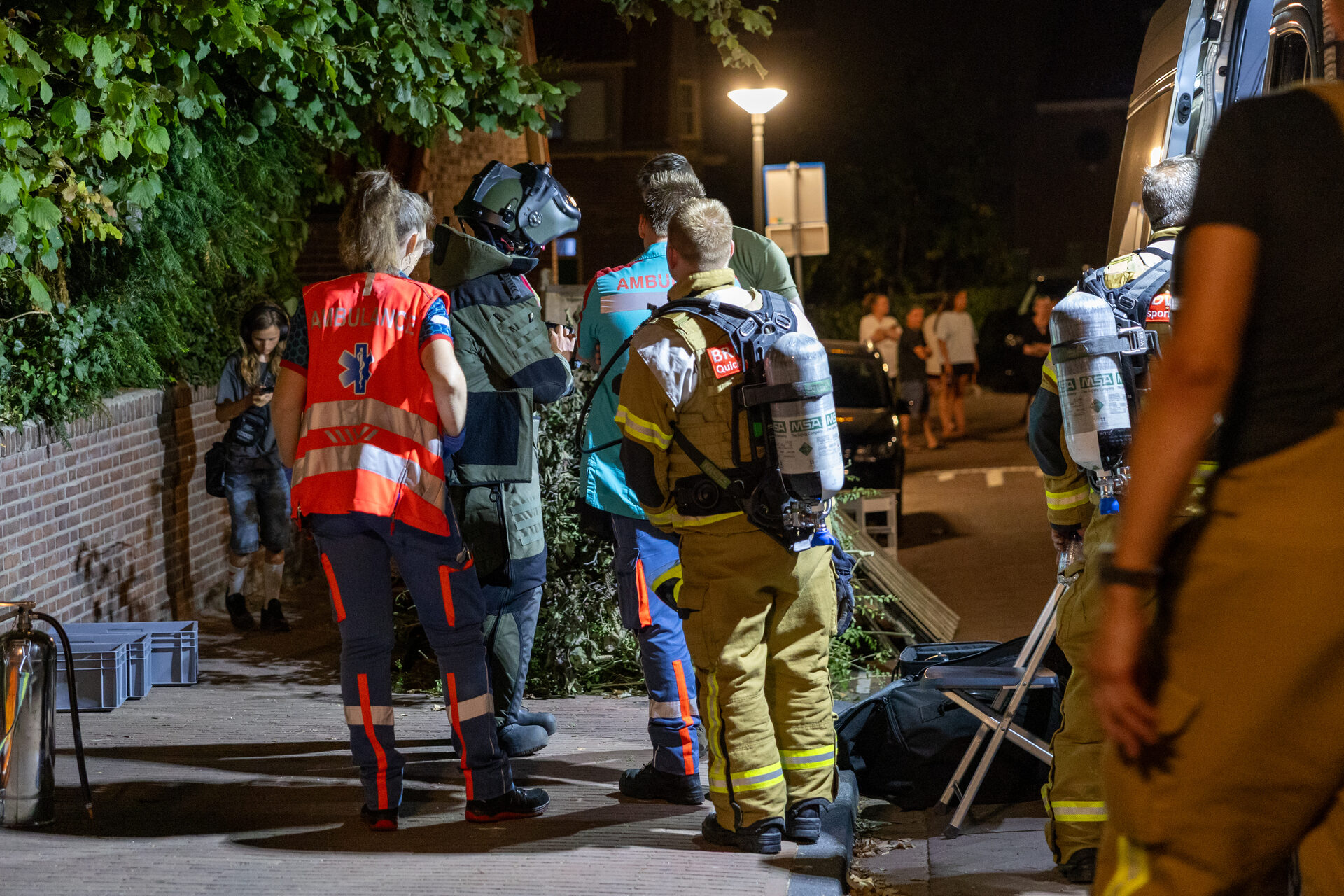 Explosief gevonden in tuin van woonhuis