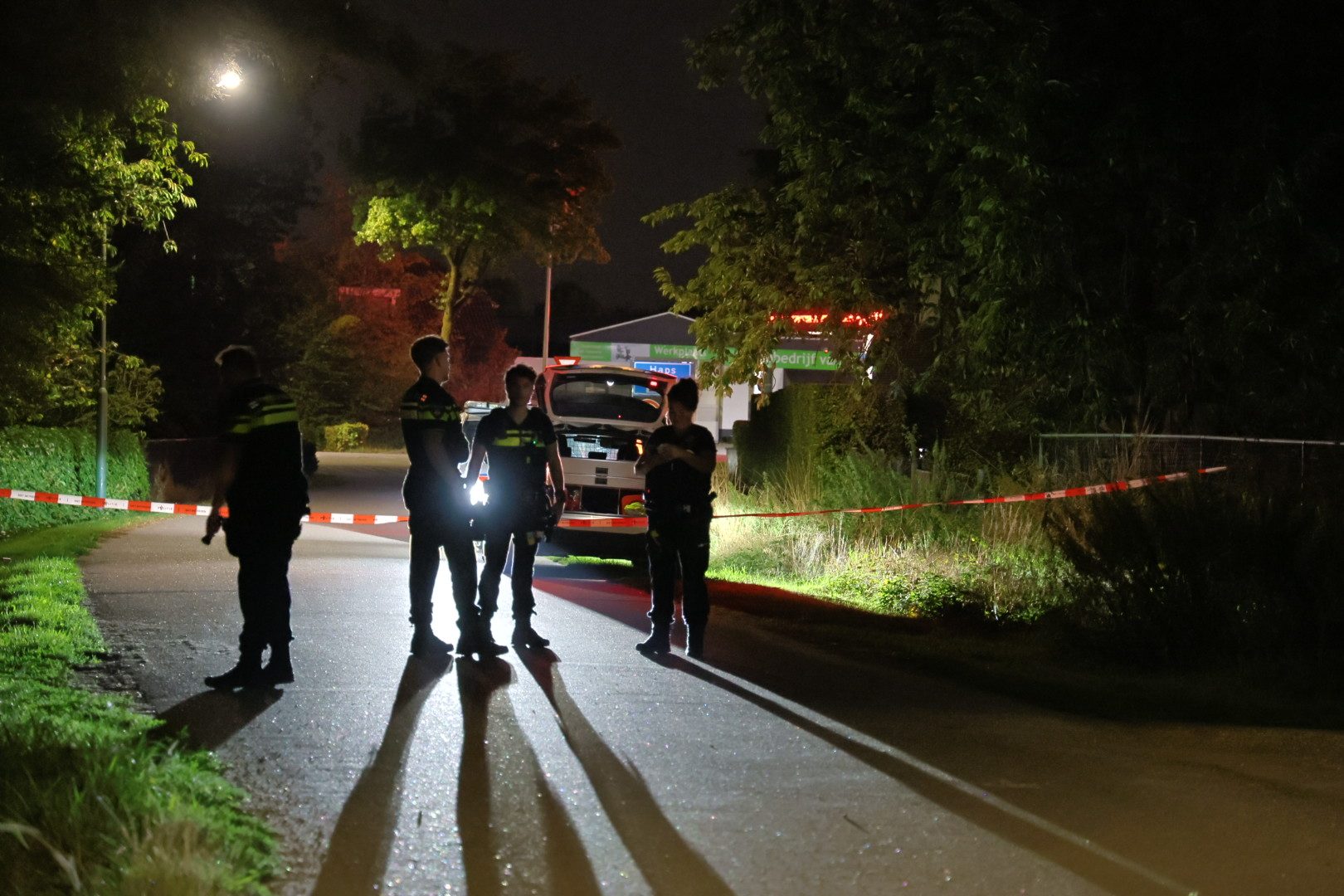 Vier mannen aangehouden na melding schietincident