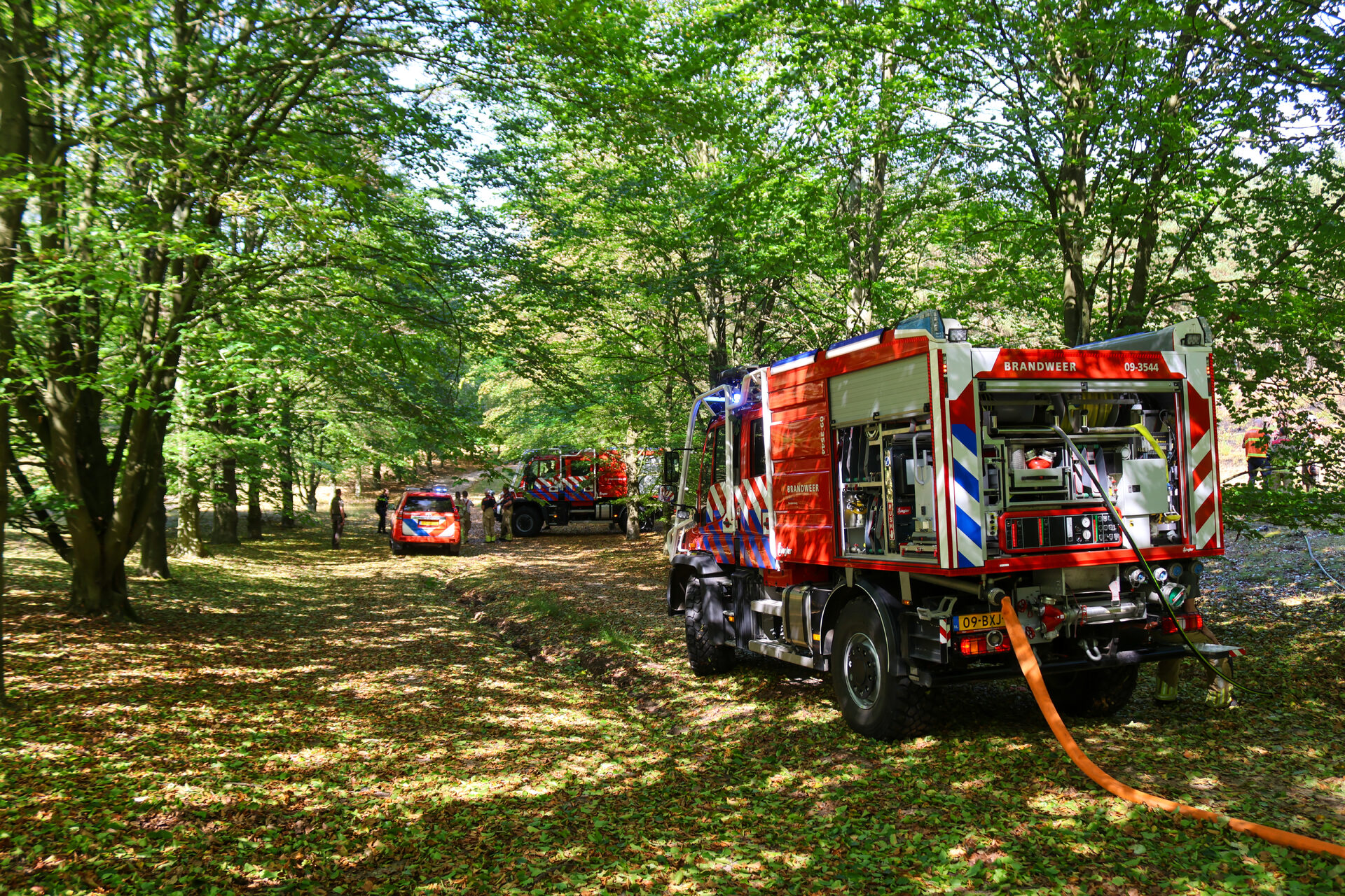 Natuurbrand in Soest vermoedelijk aangestoken