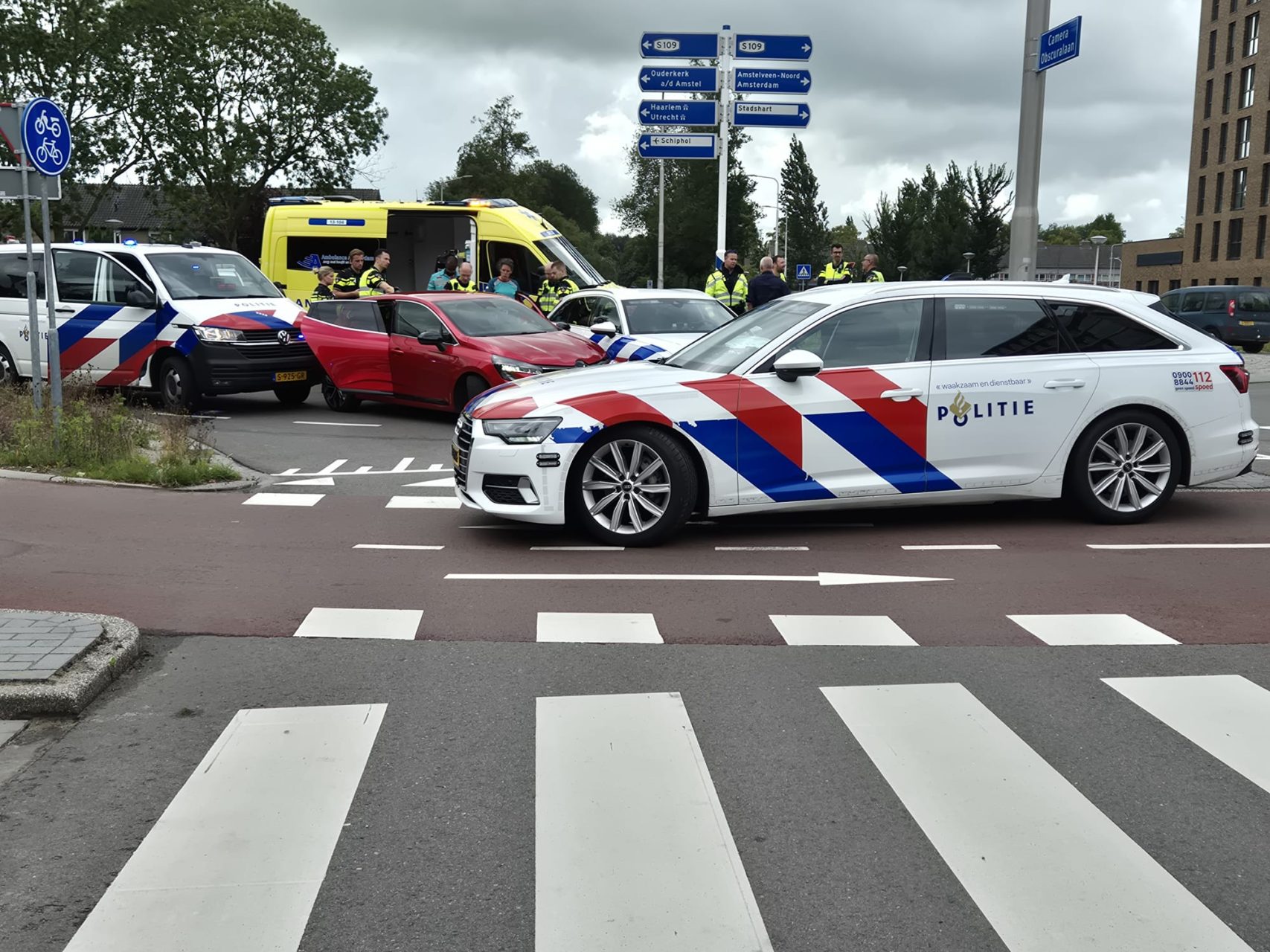 Automobilist (33) gewond na politieachtervolging