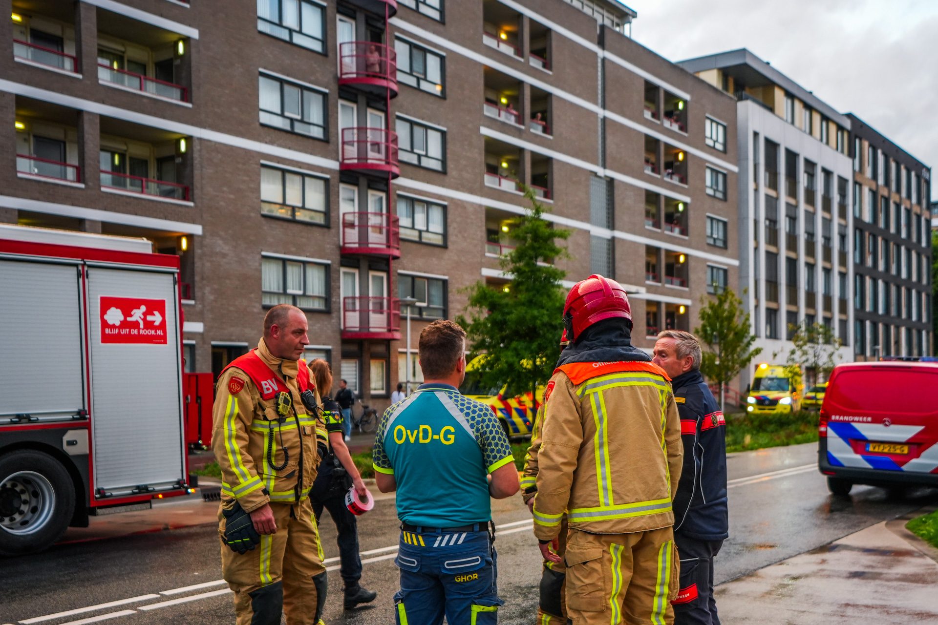 Mysterie na felle flatbrand: gezochte bewoonster spoorloos