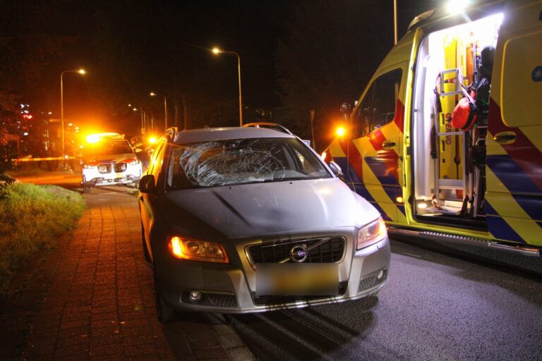 Ernstige aanrijding met voetganger, traumahelikopter ingezet