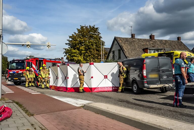 UPDATE: Fietser overleden bij ongeval met vrachtwagen, chauffeur meldt zich bij politie