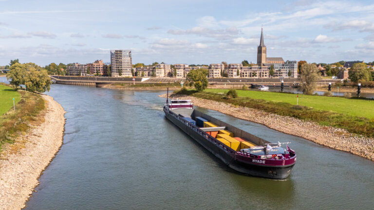 Eenrichtingsverkeer op IJssel vanwege aanhoudend laag water