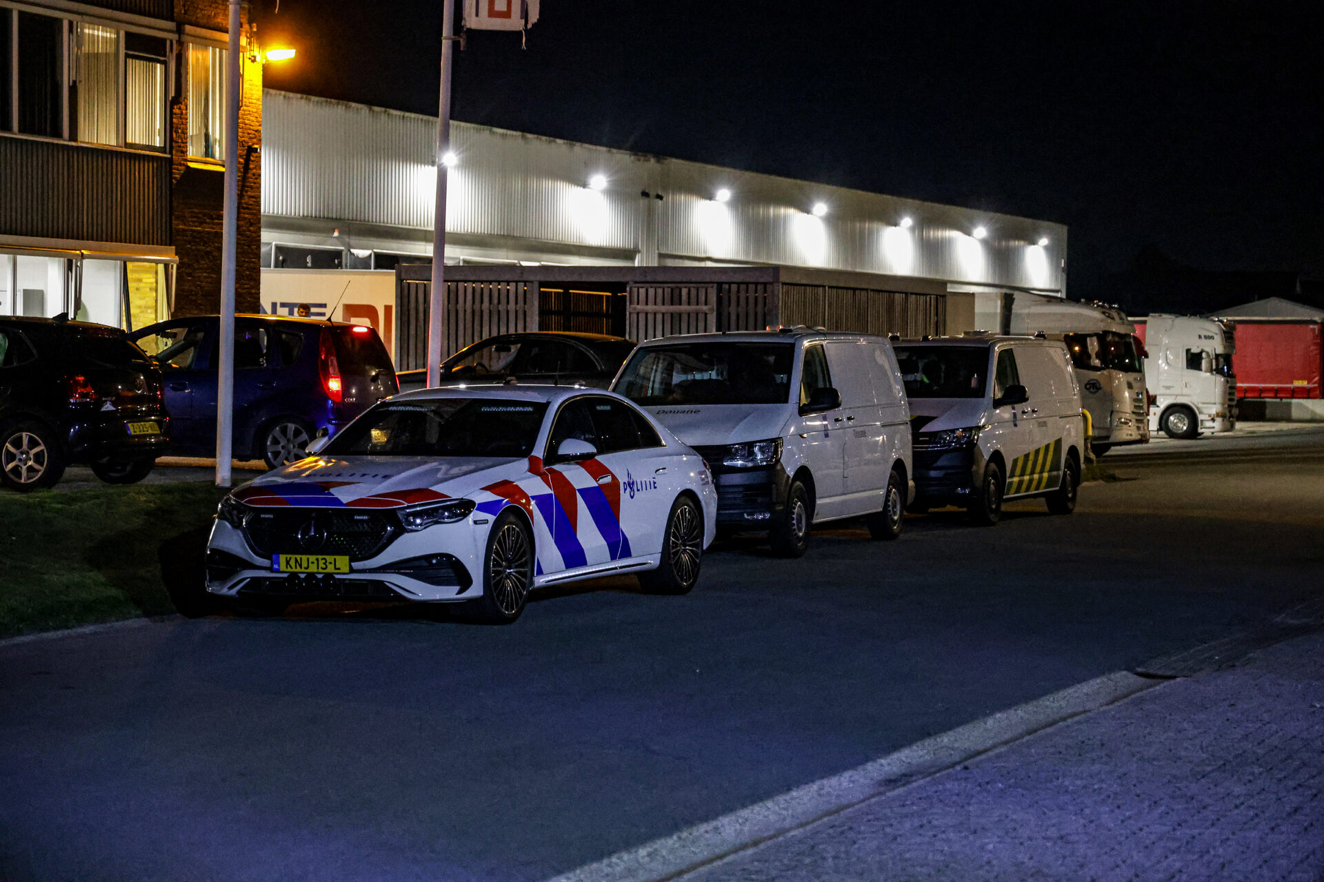 Grote inval bij distributiecentrum van Die Grenze