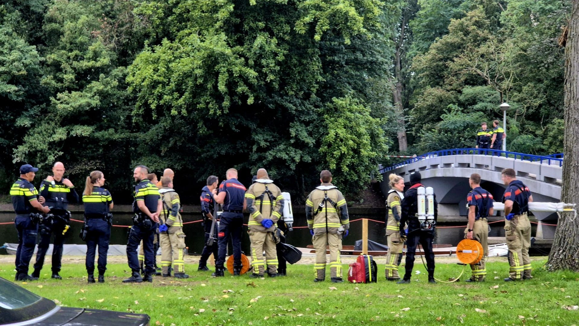 Overleden persoon gevonden in water