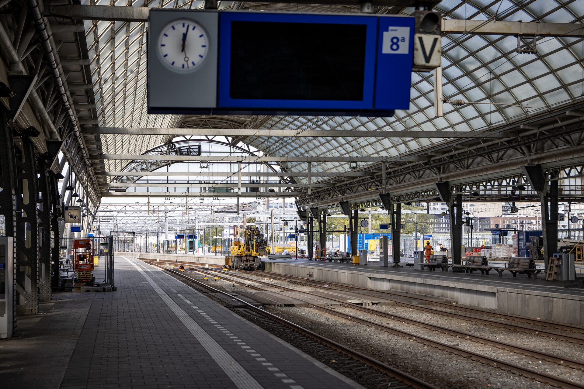 Geen treinen van en naar Amsterdam Centraal