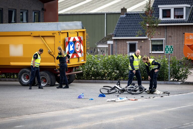 Zeer ernstig ongeval met fietser, bestuurder landbouwvoertuig aangehouden