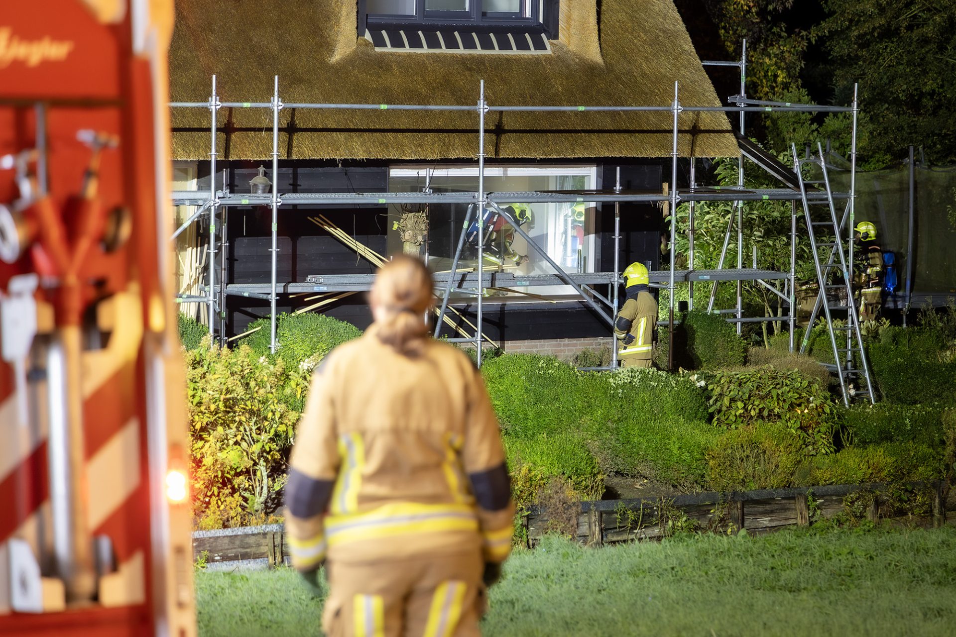 Opnieuw brand bij woning, brandweer schaalt op