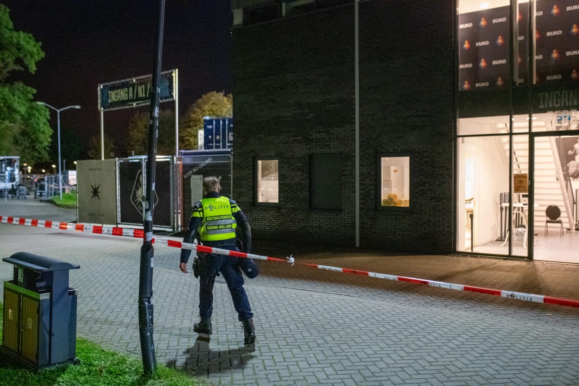 Stadion Telstar ontruimd na vondst rookbom bij wedstrijd tegen Feyenoord