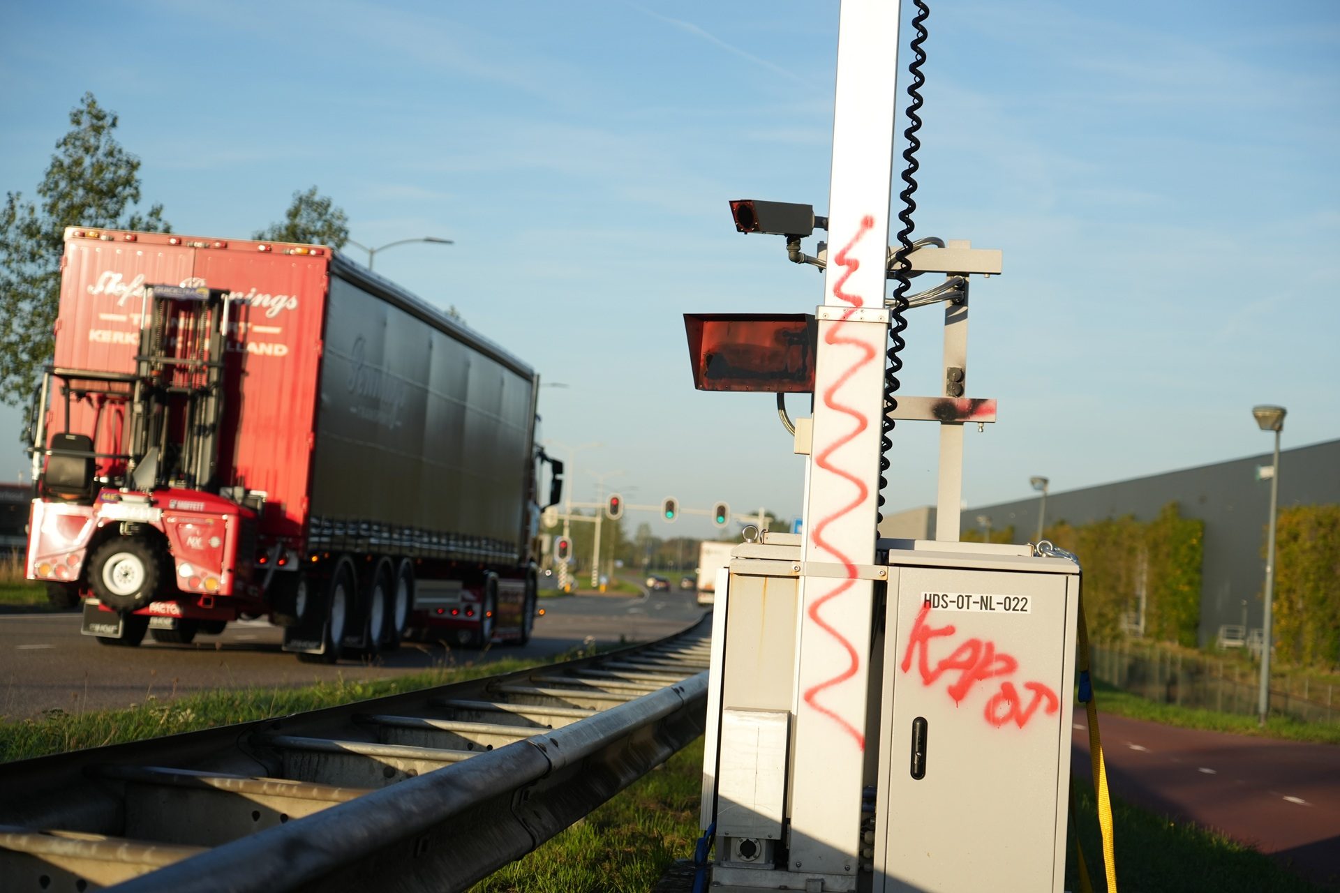 Focusflitser doelwit van vandalisme