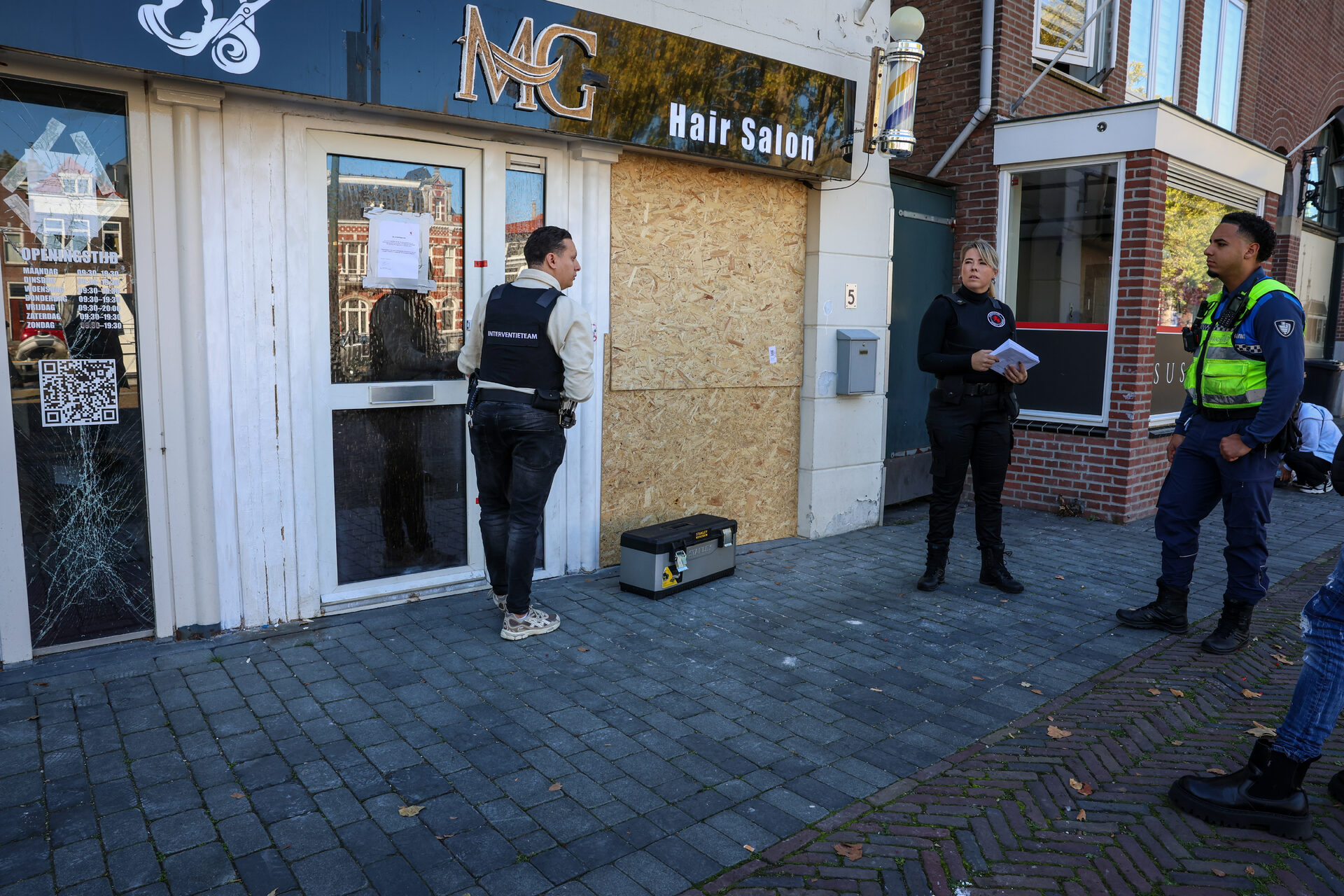Kapperszaak na explosie twee weken gesloten door burgemeester