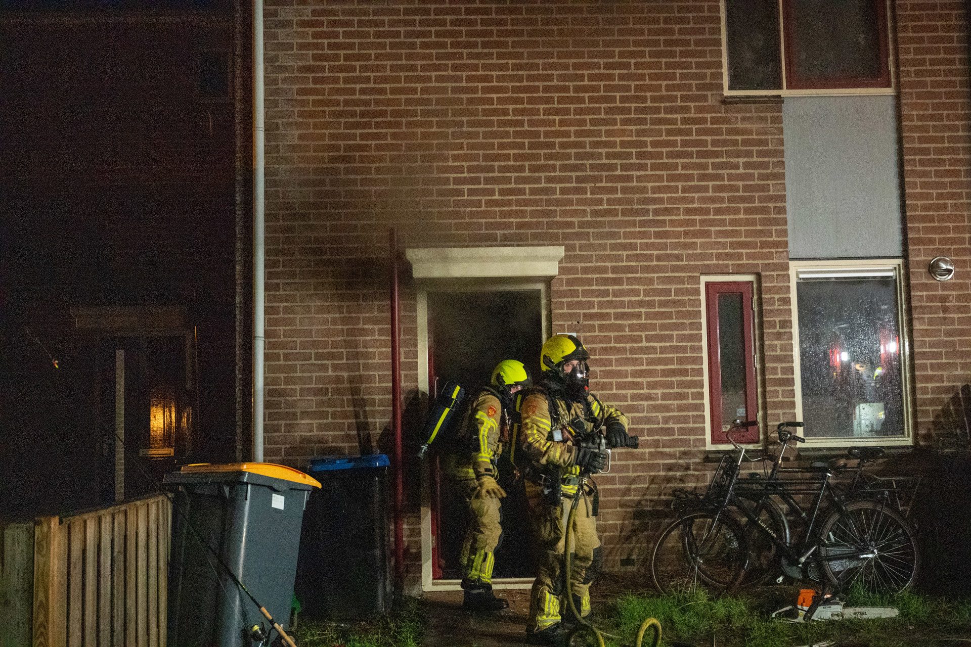 Brand op zolder van woning, aanzienlijke schade