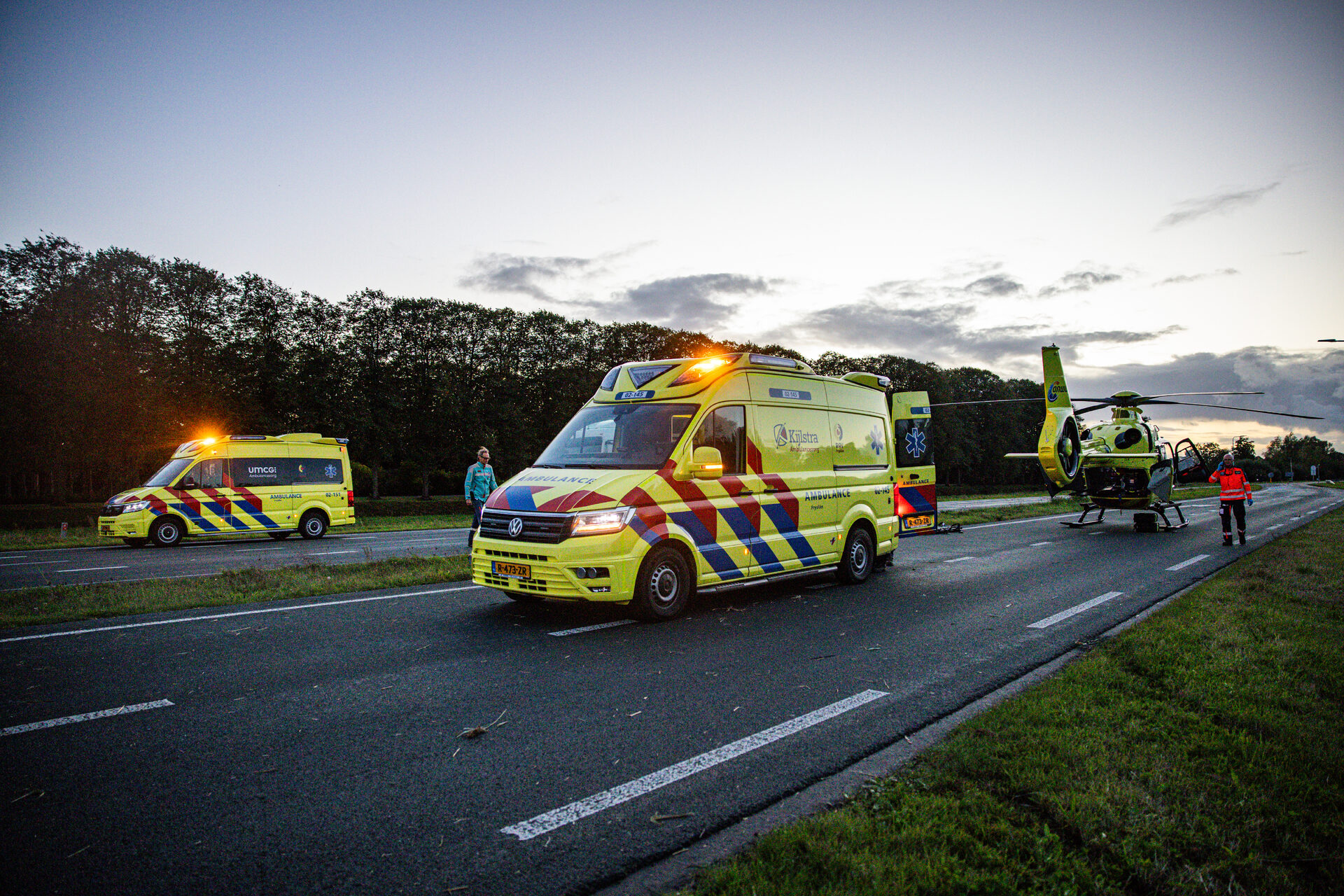 NOORDERNIEUWS_20261008_Fietser_ernstig_gewond_na_botsing_met_vrachtwagen_9 - 112 Nederland