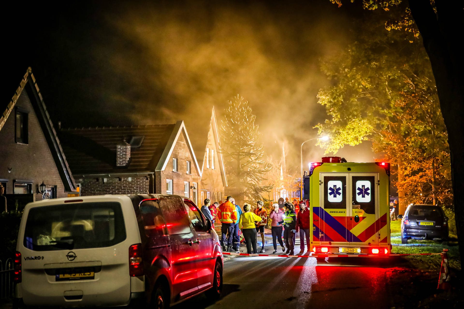 Persoon naar ziekenhuis na woningbrand in Wildervank