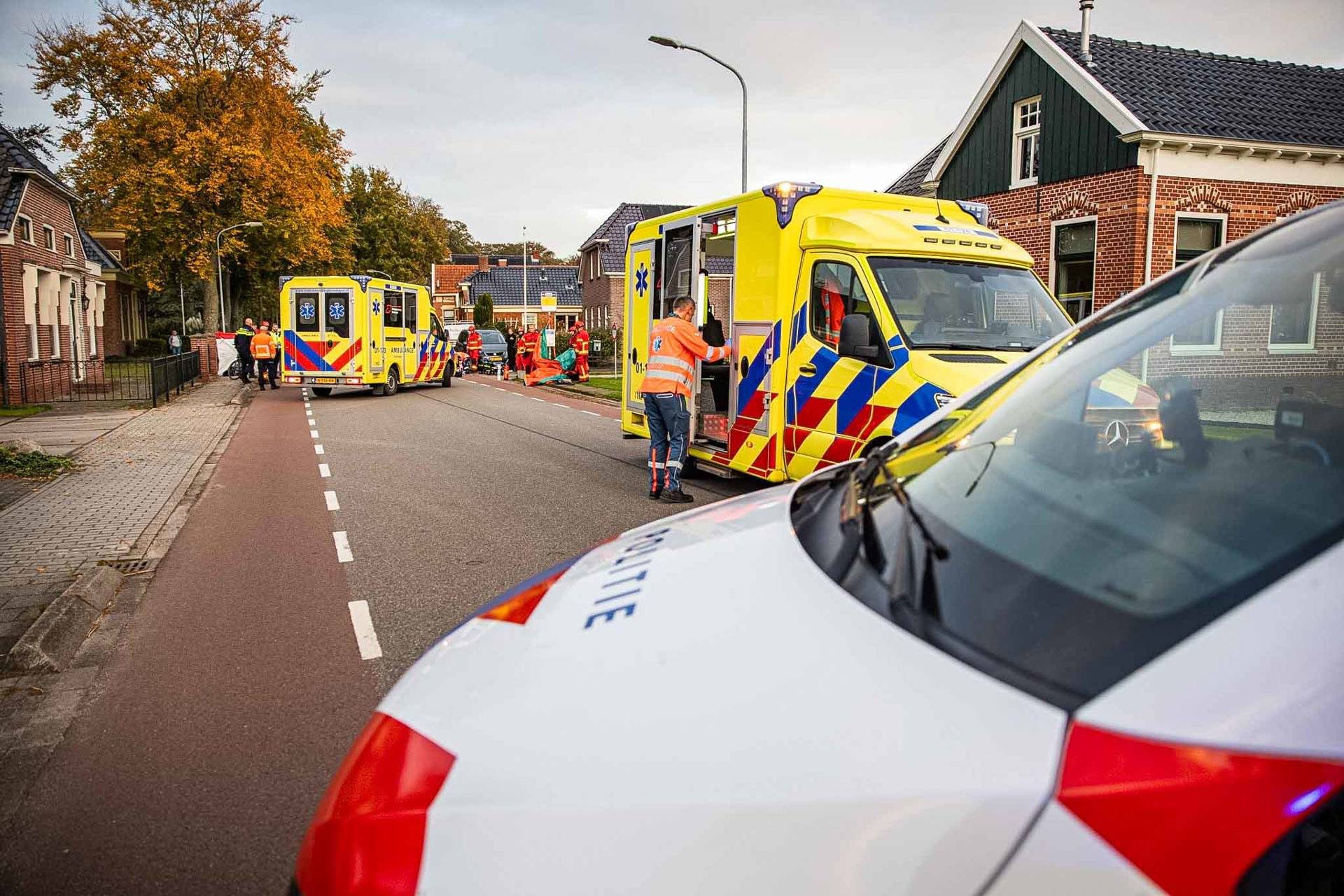 NOORDERNIEUWS_20261029_Ernstig_ongeval_tussen_busje_en_motor_in_Schildwolde_5 - 112 Nederland