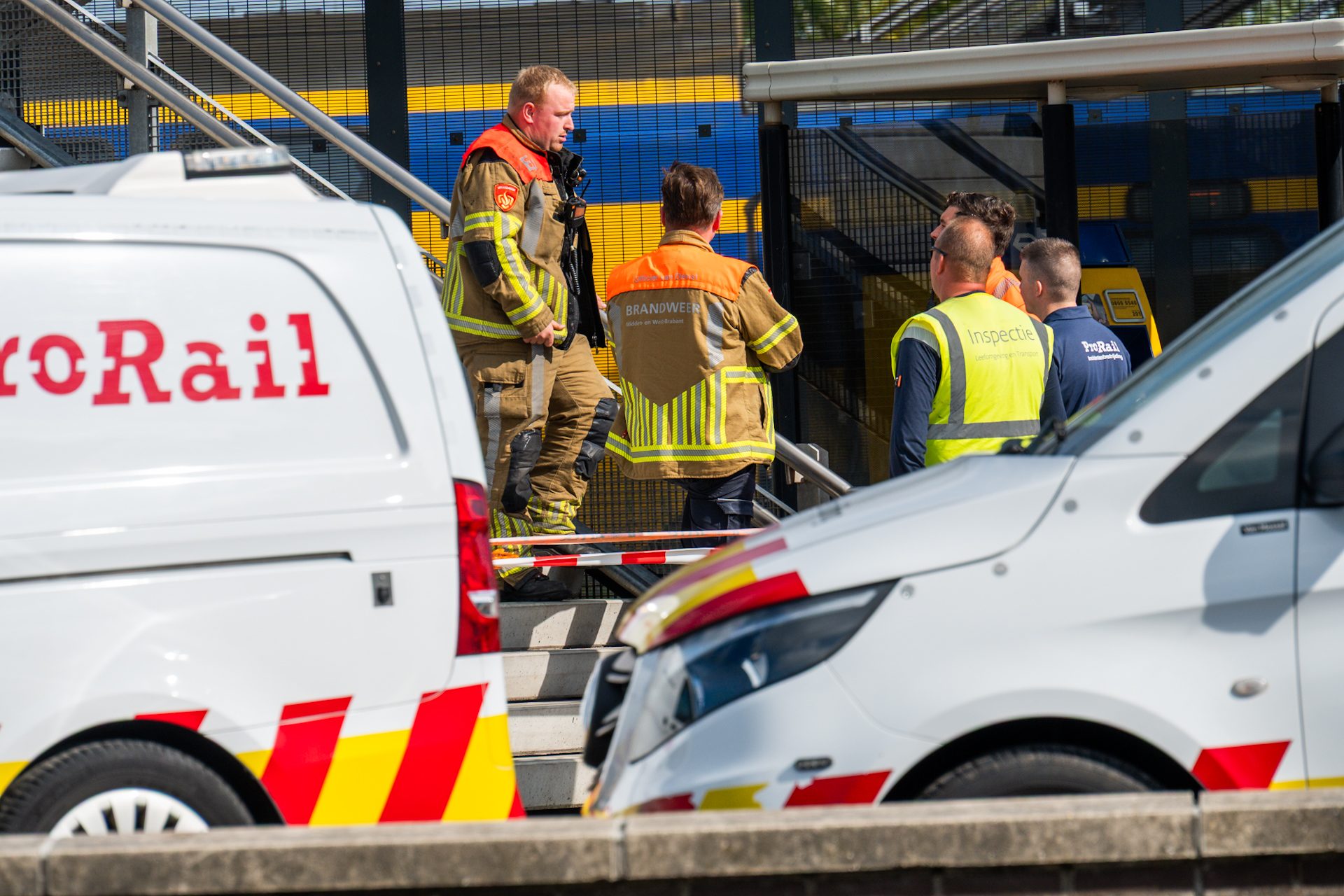 Treinverkeer stilgelegd door lekkende ketelwagen